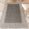 Nuloom Asha Simple Border Indoor/Outdoor Area Rug 4ft x 6ft GBCB02K-406 - alternate 1